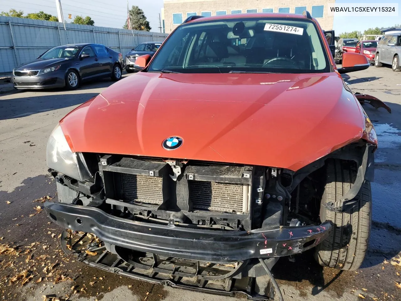 2014 BMW X1 xDrive28I VIN: WBAVL1C5XEVY15324 Lot: 72551274