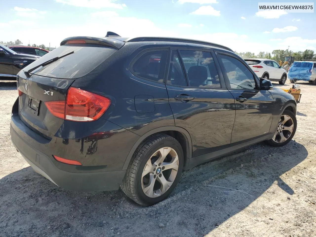 2014 BMW X1 Sdrive28I VIN: WBAVM1C56EVW48375 Lot: 72929594