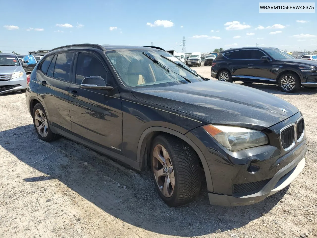 2014 BMW X1 Sdrive28I VIN: WBAVM1C56EVW48375 Lot: 72929594