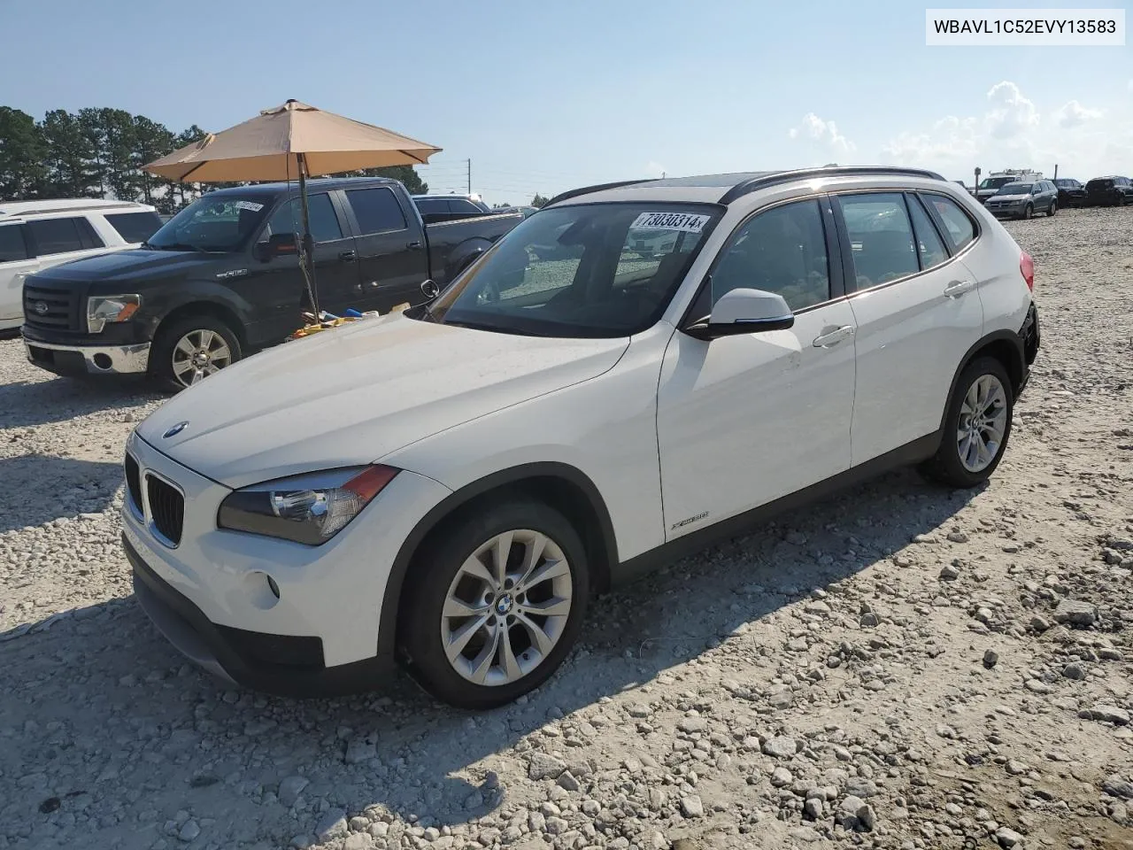 2014 BMW X1 xDrive28I VIN: WBAVL1C52EVY13583 Lot: 73030314