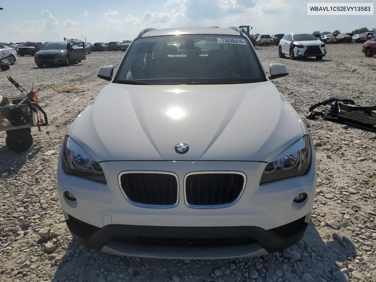 2014 BMW X1 xDrive28I VIN: WBAVL1C52EVY13583 Lot: 73030314