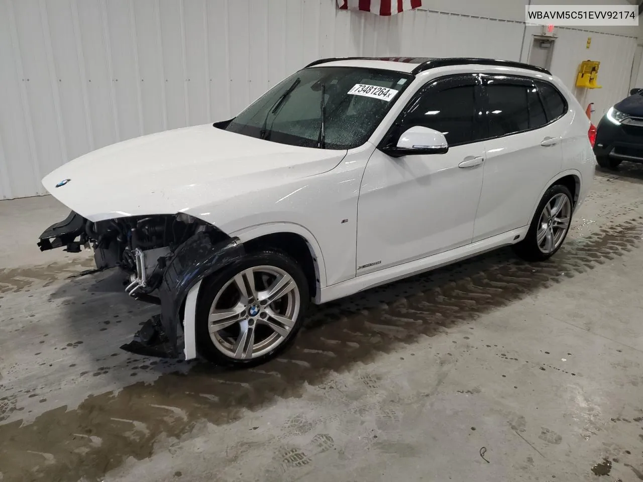 2014 BMW X1 xDrive35I VIN: WBAVM5C51EVV92174 Lot: 73481264