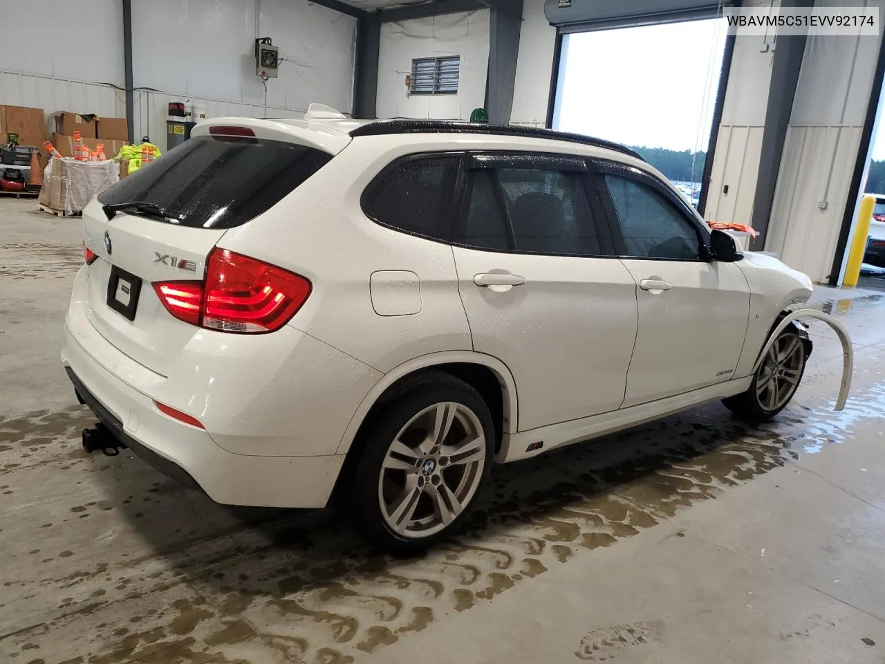 2014 BMW X1 xDrive35I VIN: WBAVM5C51EVV92174 Lot: 73481264