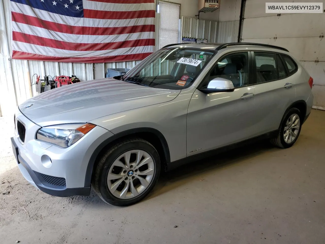 2014 BMW X1 xDrive28I VIN: WBAVL1C59EVY12379 Lot: 73679674