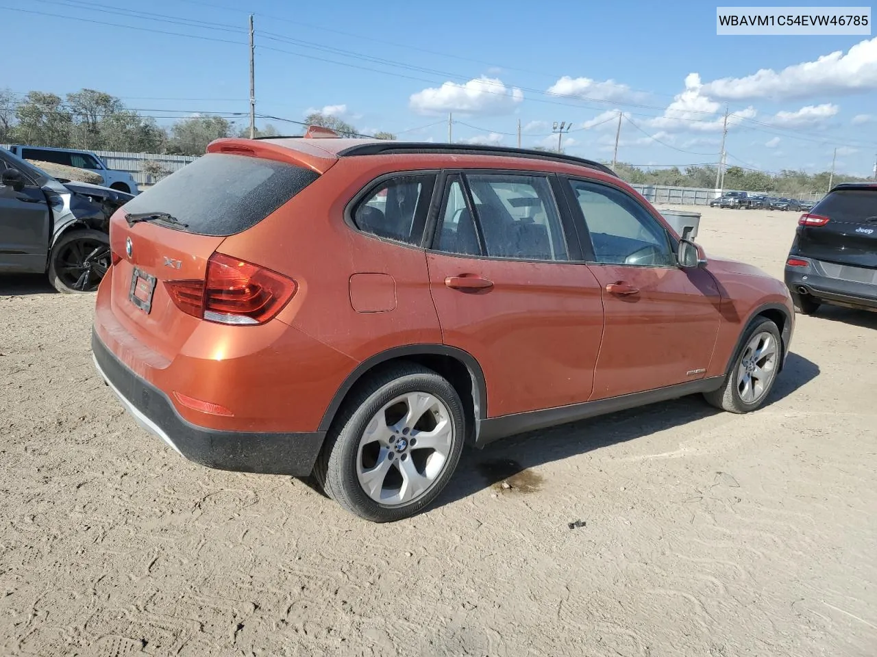 2014 BMW X1 Sdrive28I VIN: WBAVM1C54EVW46785 Lot: 74083644