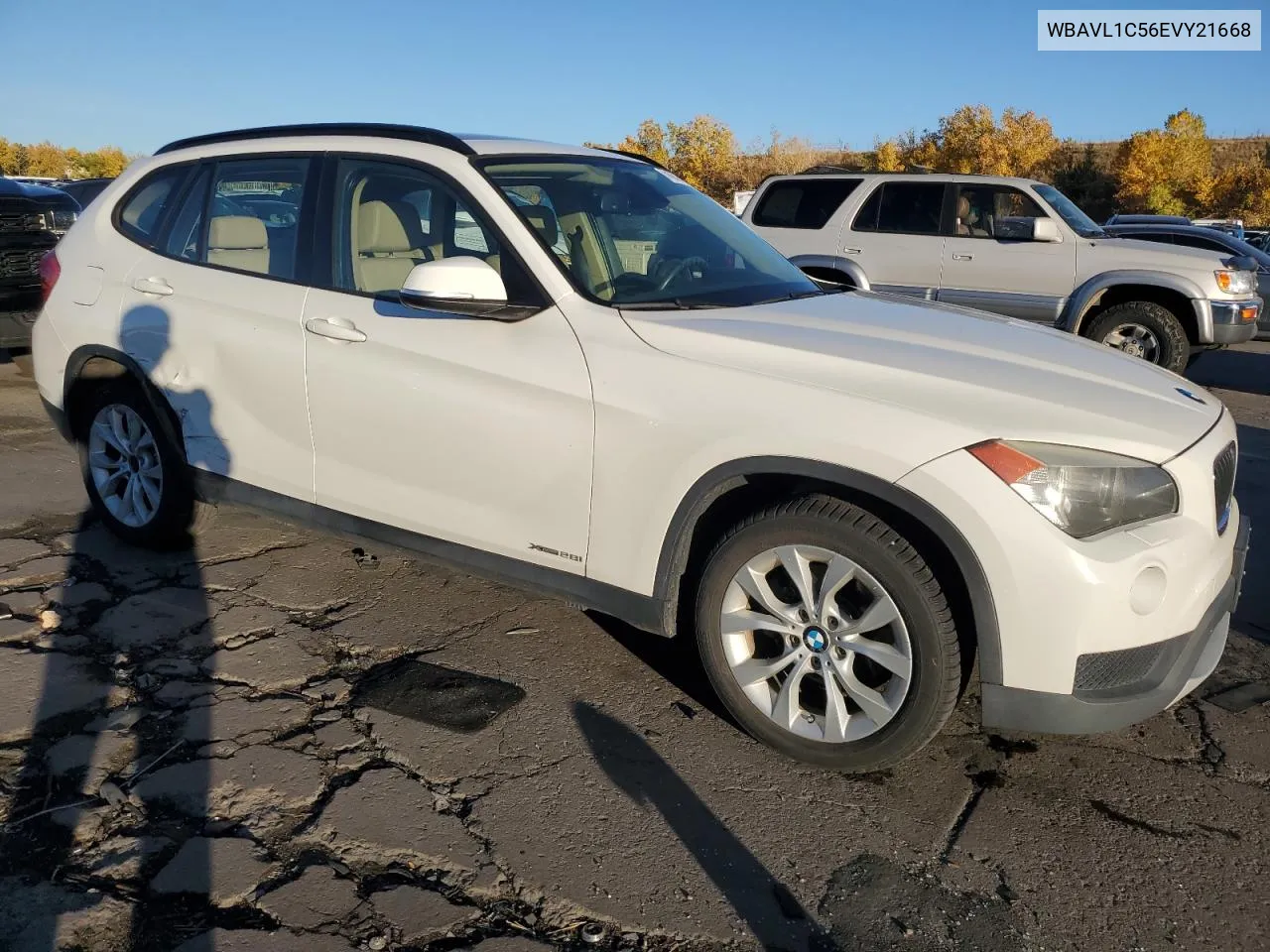 2014 BMW X1 xDrive28I VIN: WBAVL1C56EVY21668 Lot: 74633494