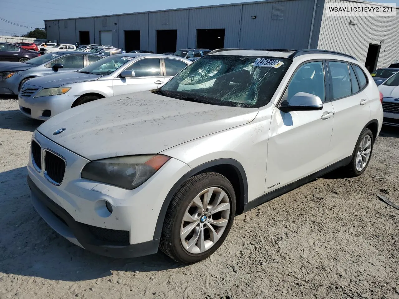 2014 BMW X1 xDrive28I VIN: WBAVL1C51EVY21271 Lot: 74755934