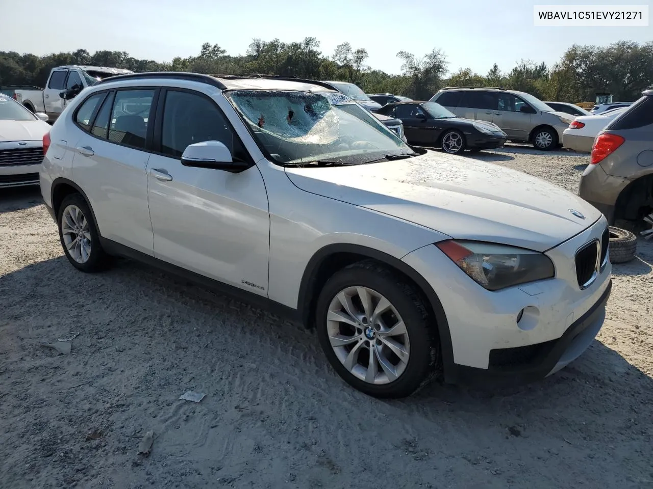 2014 BMW X1 xDrive28I VIN: WBAVL1C51EVY21271 Lot: 74755934