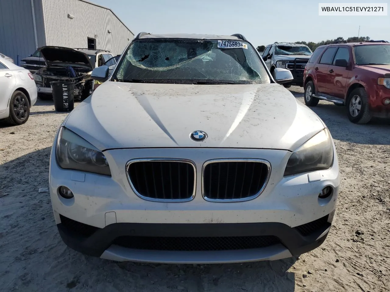 2014 BMW X1 xDrive28I VIN: WBAVL1C51EVY21271 Lot: 74755934