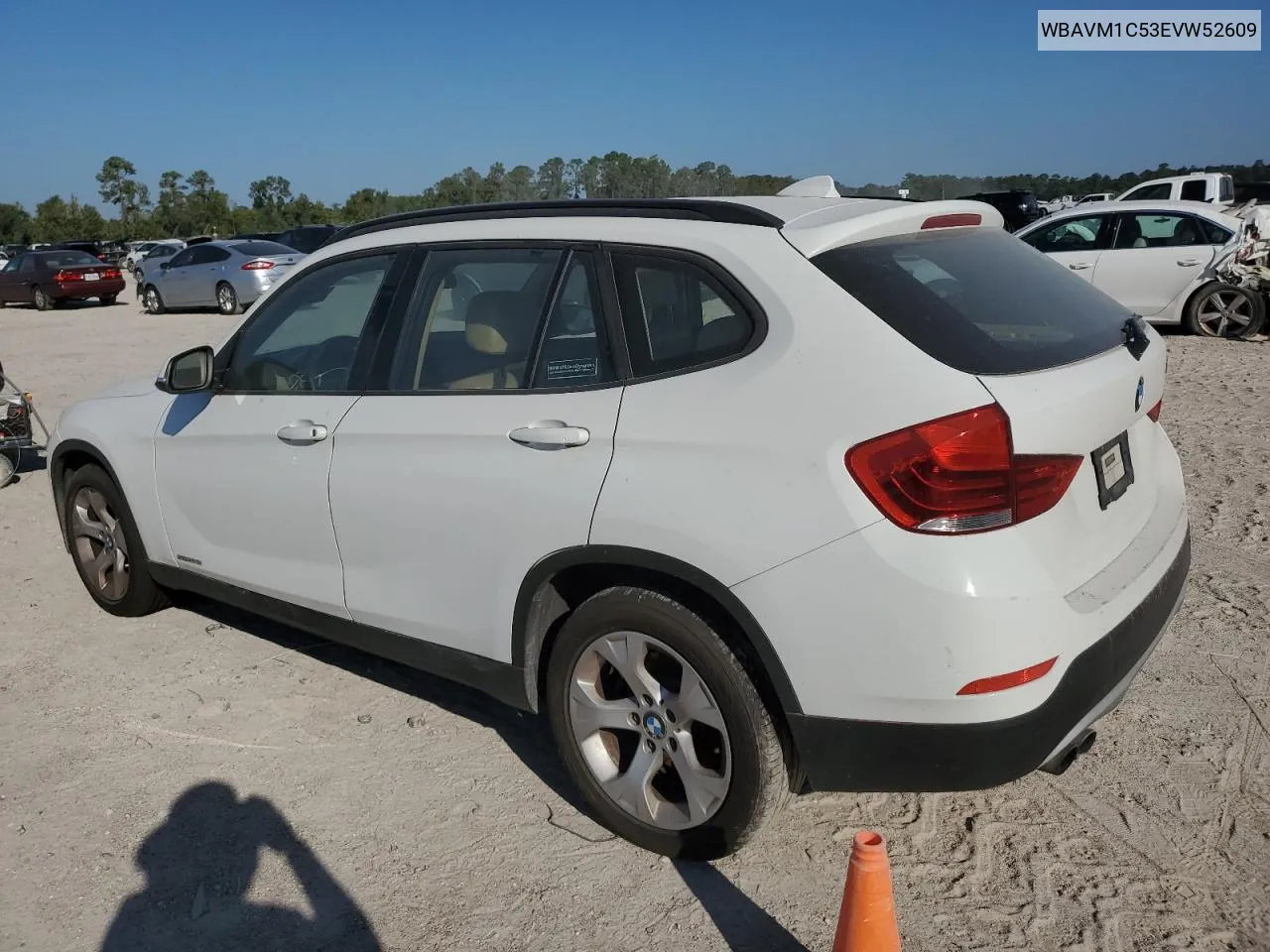 2014 BMW X1 Sdrive28I VIN: WBAVM1C53EVW52609 Lot: 74797524