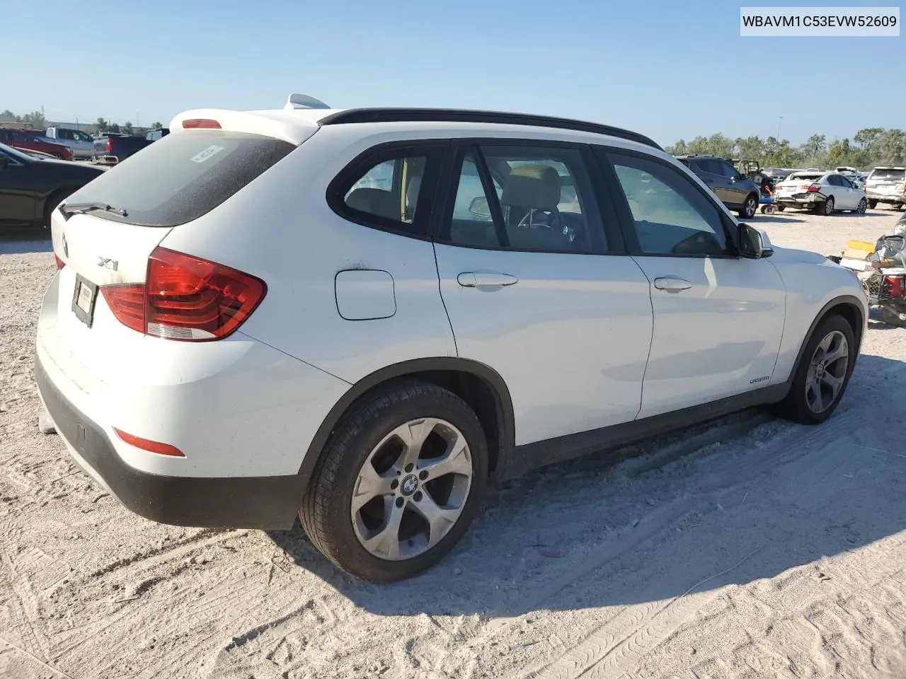 2014 BMW X1 Sdrive28I VIN: WBAVM1C53EVW52609 Lot: 74797524