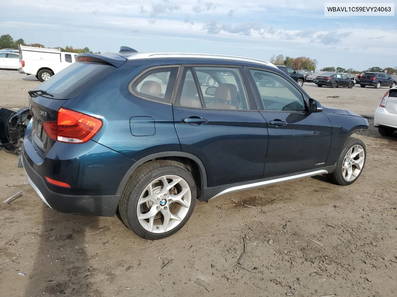 2014 BMW X1 xDrive28I VIN: WBAVL1C59EVY24063 Lot: 75906774