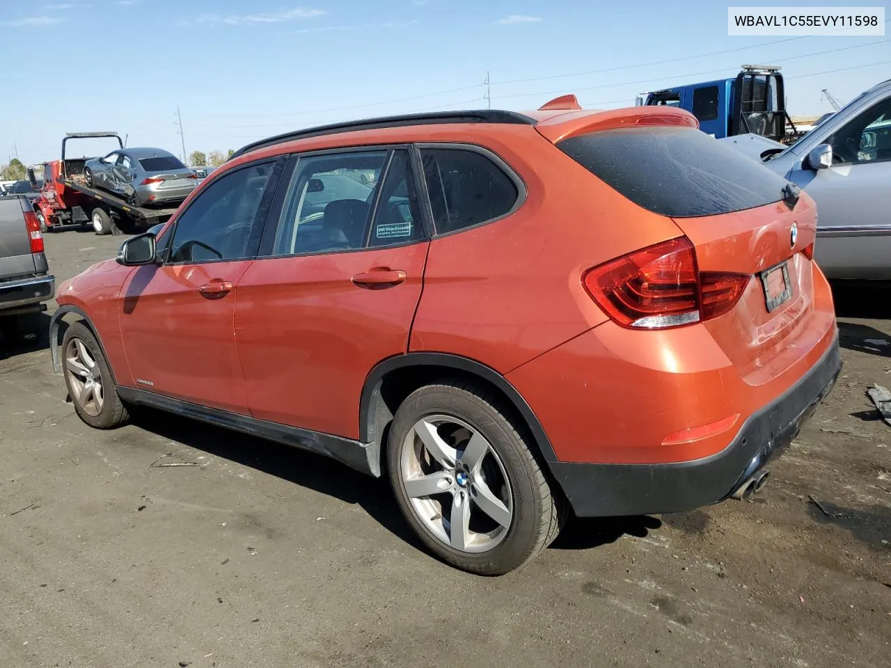 2014 BMW X1 xDrive28I VIN: WBAVL1C55EVY11598 Lot: 76264324