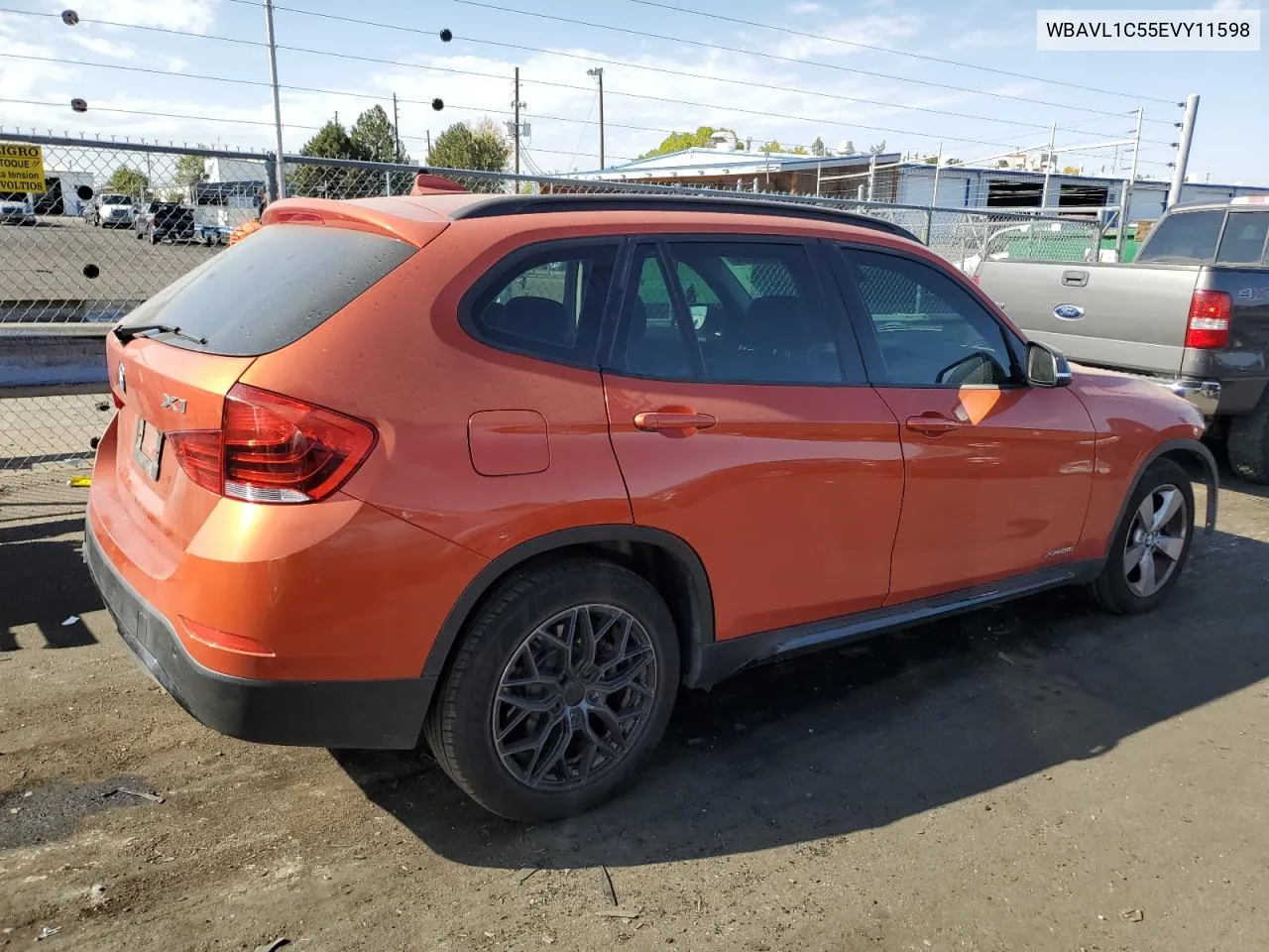 2014 BMW X1 xDrive28I VIN: WBAVL1C55EVY11598 Lot: 76264324