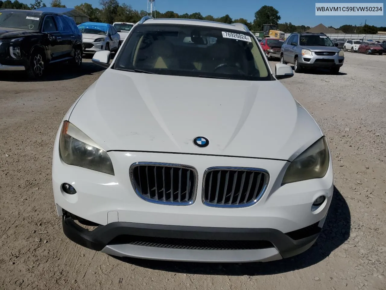 2014 BMW X1 Sdrive28I VIN: WBAVM1C59EVW50234 Lot: 76926024