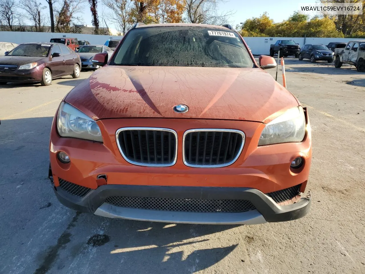 2014 BMW X1 xDrive28I VIN: WBAVL1C59EVY16724 Lot: 77701974