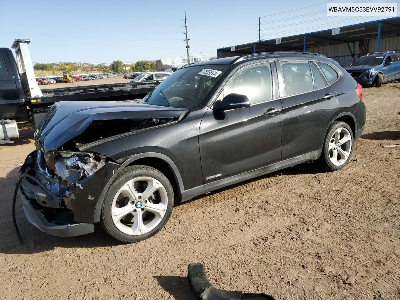 2014 BMW X1 xDrive35I VIN: WBAVM5C53EVV92791 Lot: 77852614