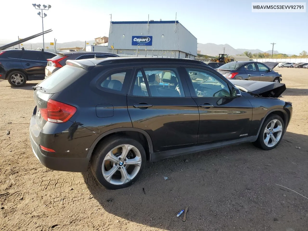 2014 BMW X1 xDrive35I VIN: WBAVM5C53EVV92791 Lot: 77852614