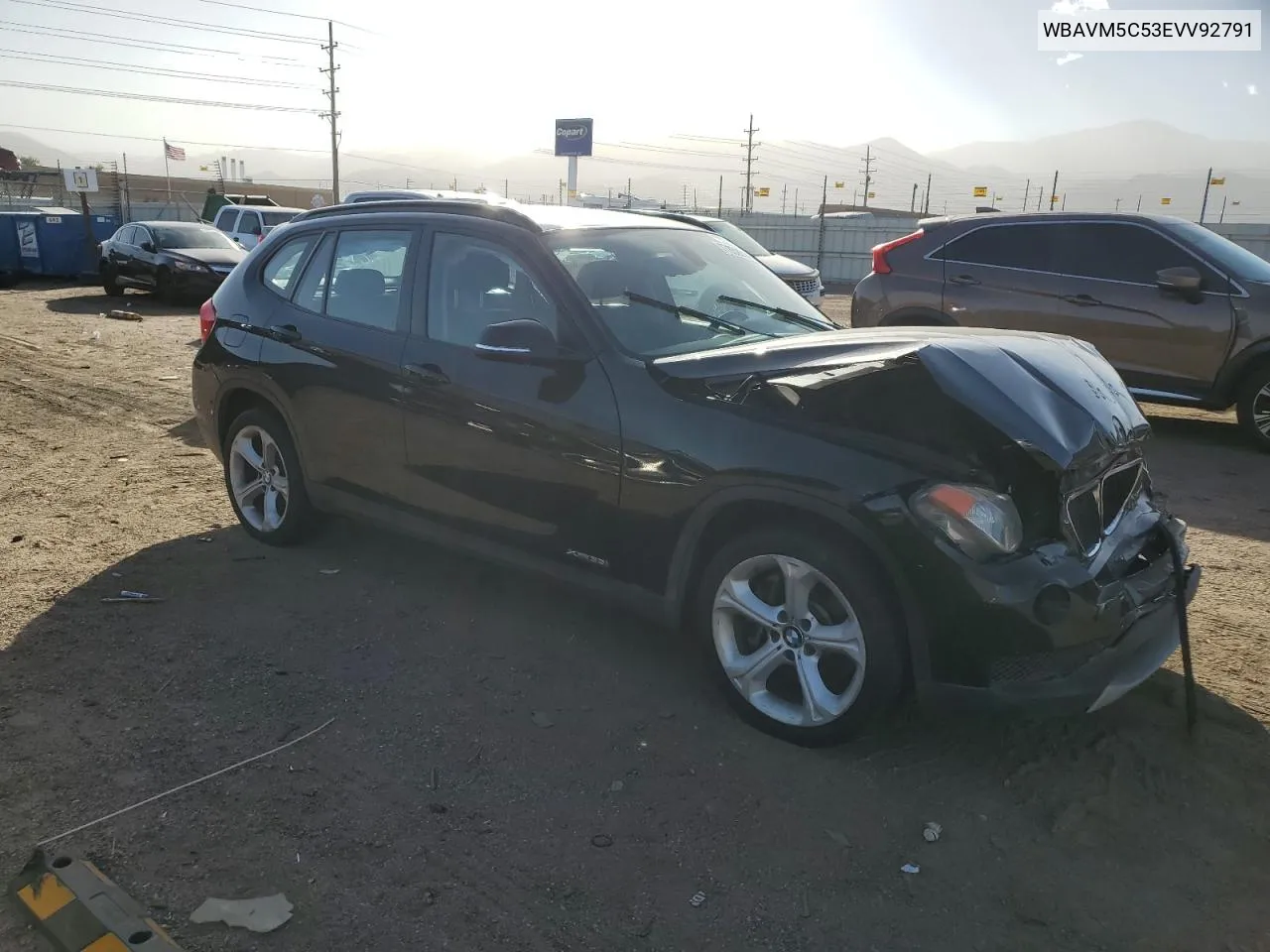 2014 BMW X1 xDrive35I VIN: WBAVM5C53EVV92791 Lot: 77852614