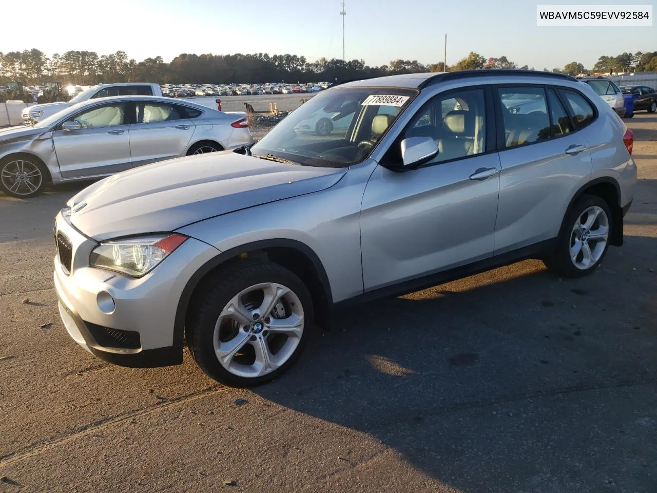 2014 BMW X1 xDrive35I VIN: WBAVM5C59EVV92584 Lot: 77889884