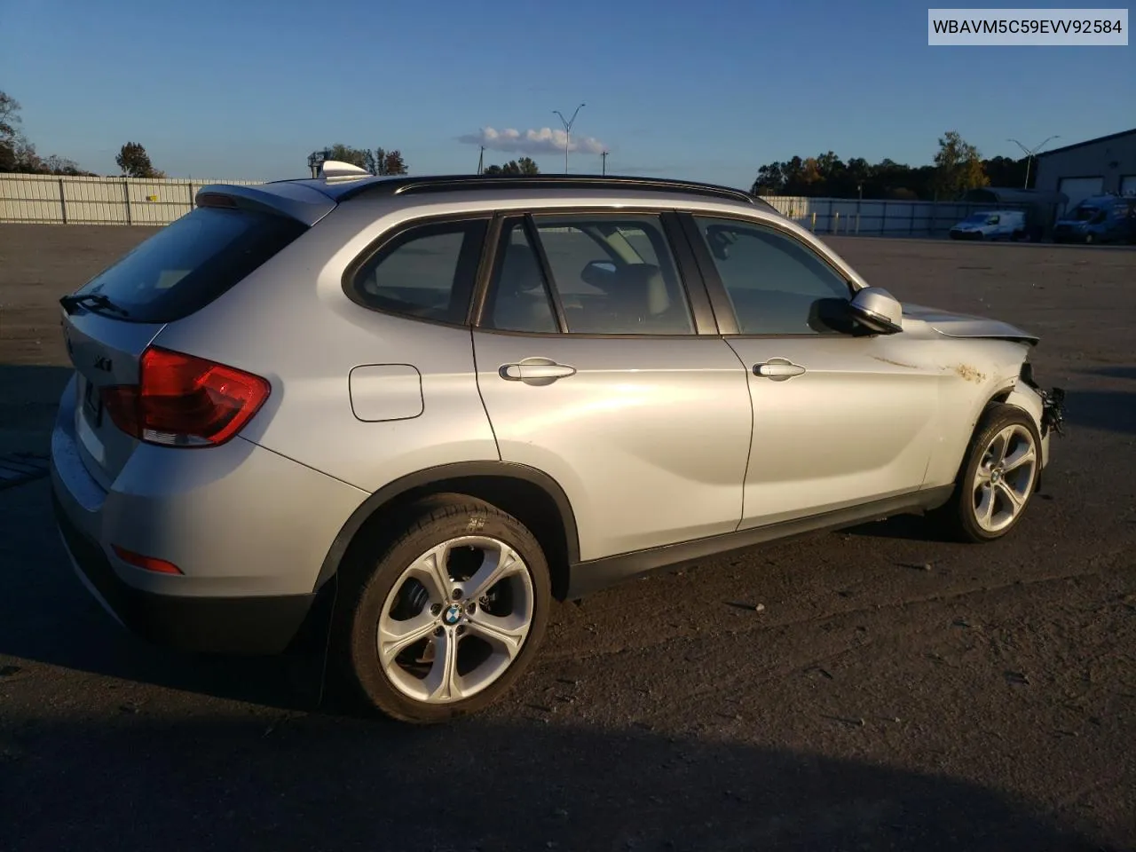 2014 BMW X1 xDrive35I VIN: WBAVM5C59EVV92584 Lot: 77889884