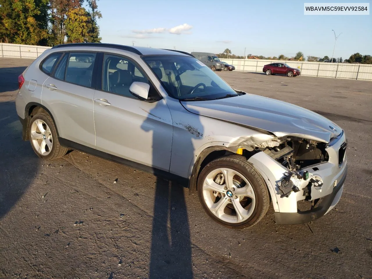 2014 BMW X1 xDrive35I VIN: WBAVM5C59EVV92584 Lot: 77889884