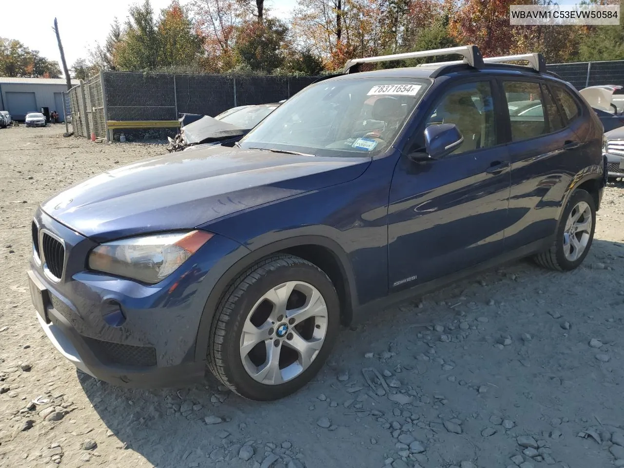 2014 BMW X1 Sdrive28I VIN: WBAVM1C53EVW50584 Lot: 78371654