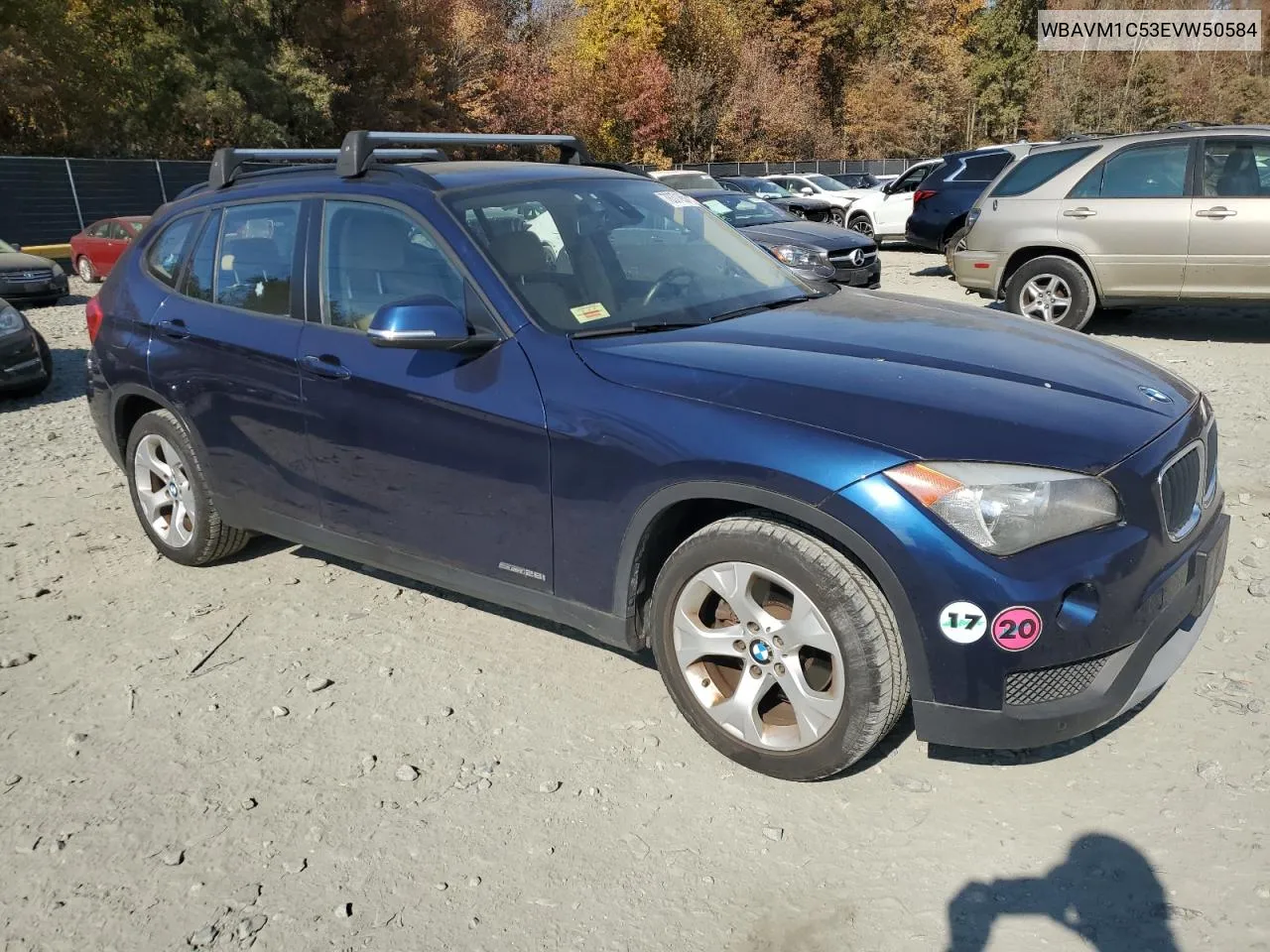 2014 BMW X1 Sdrive28I VIN: WBAVM1C53EVW50584 Lot: 78371654