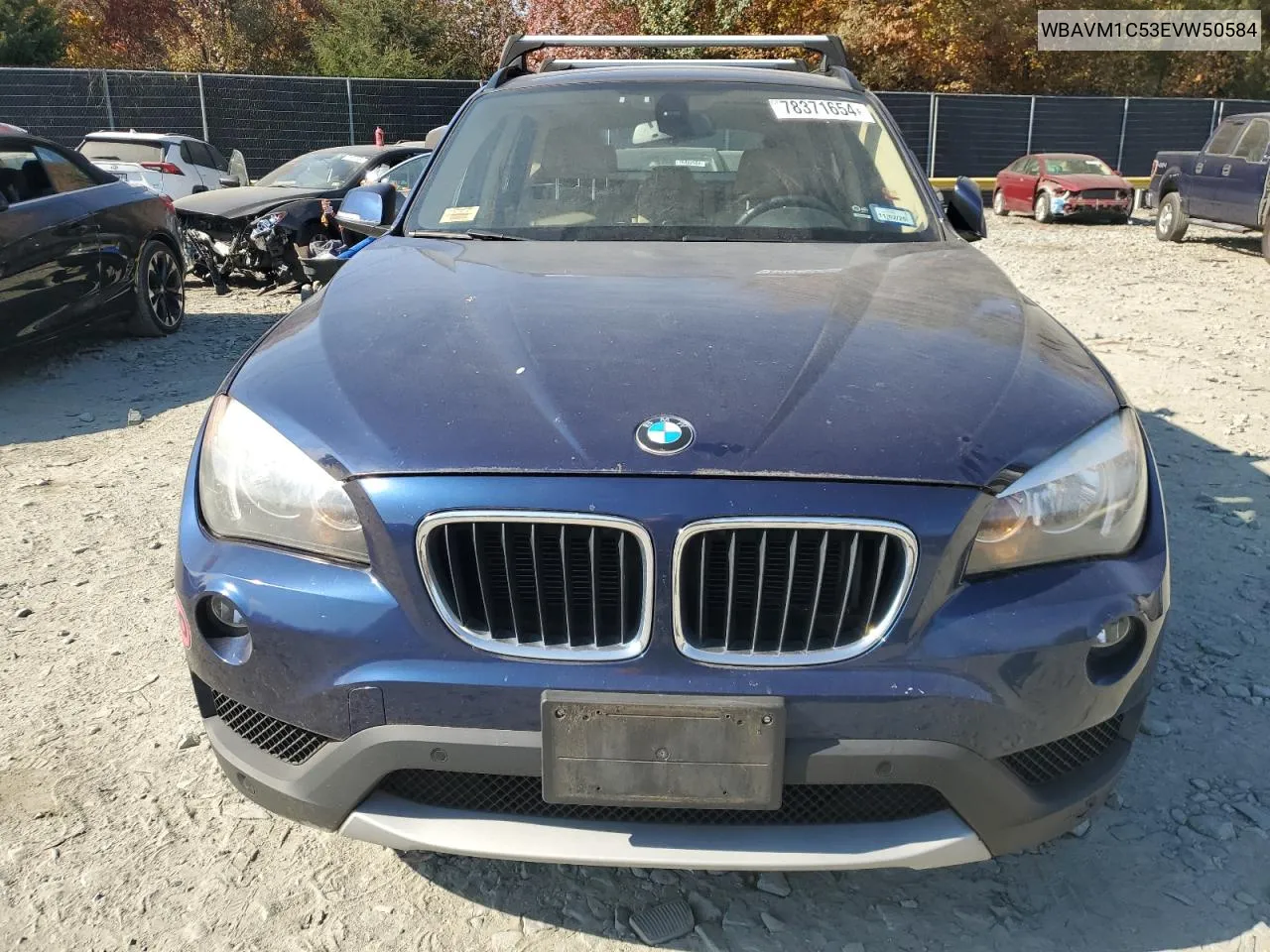 2014 BMW X1 Sdrive28I VIN: WBAVM1C53EVW50584 Lot: 78371654