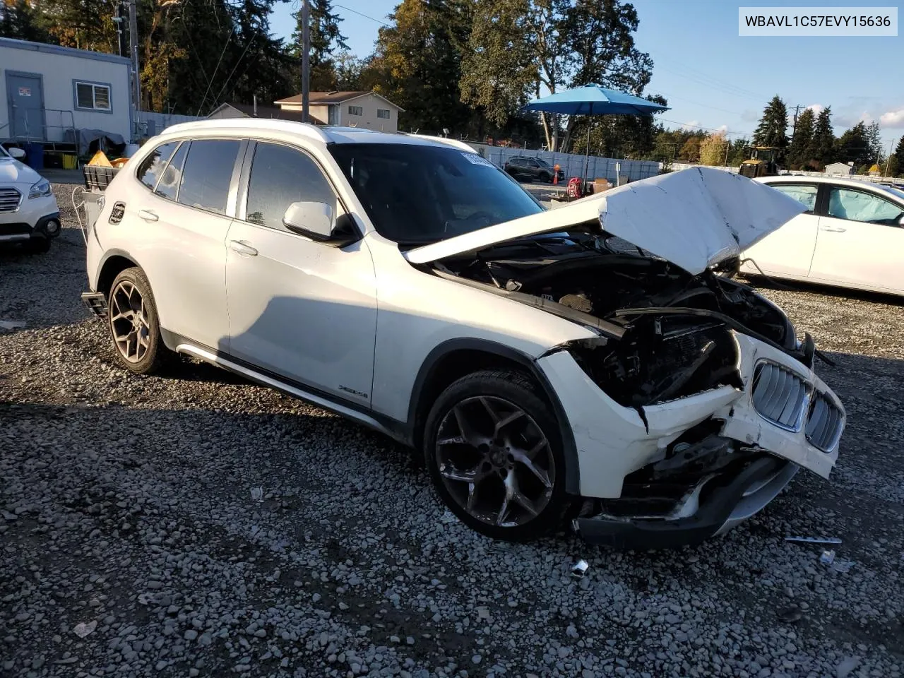 2014 BMW X1 xDrive28I VIN: WBAVL1C57EVY15636 Lot: 78554904