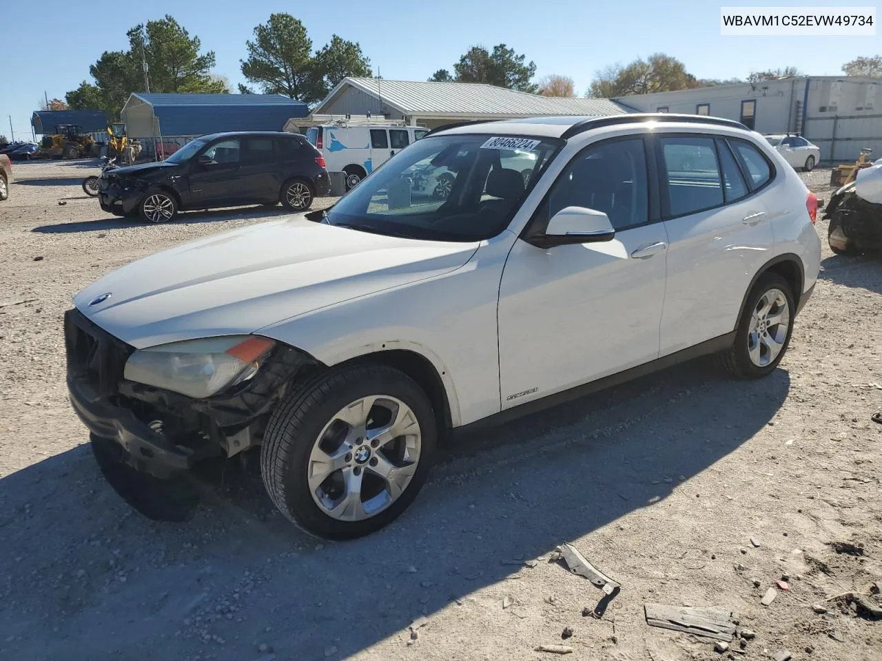 2014 BMW X1 Sdrive28I VIN: WBAVM1C52EVW49734 Lot: 80466224