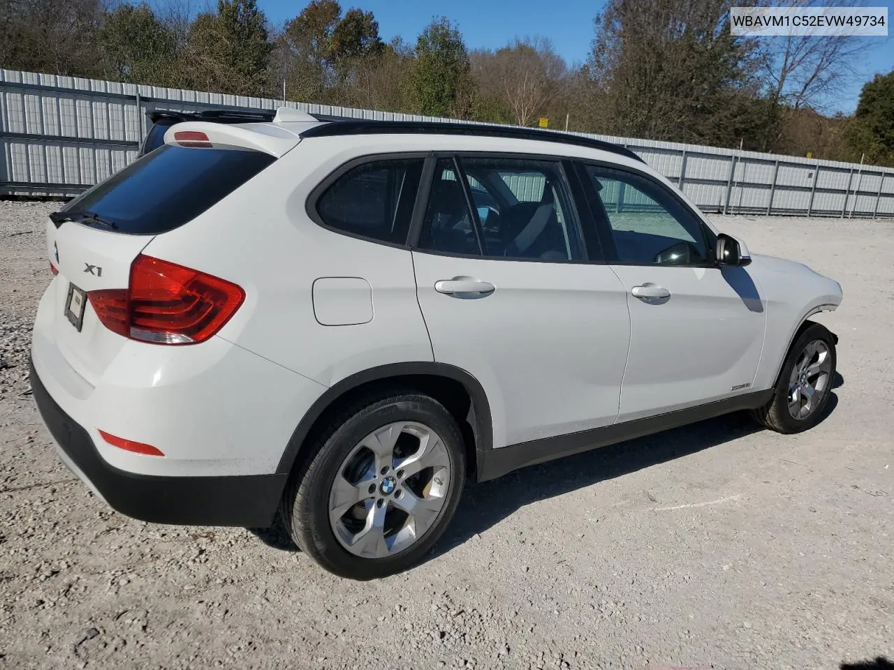 2014 BMW X1 Sdrive28I VIN: WBAVM1C52EVW49734 Lot: 80466224