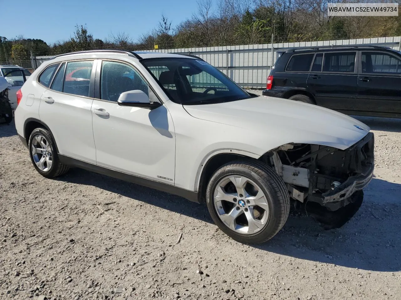 2014 BMW X1 Sdrive28I VIN: WBAVM1C52EVW49734 Lot: 80466224