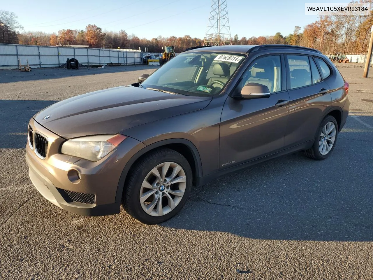 2014 BMW X1 xDrive28I VIN: WBAVL1C5XEVR93184 Lot: 80508814