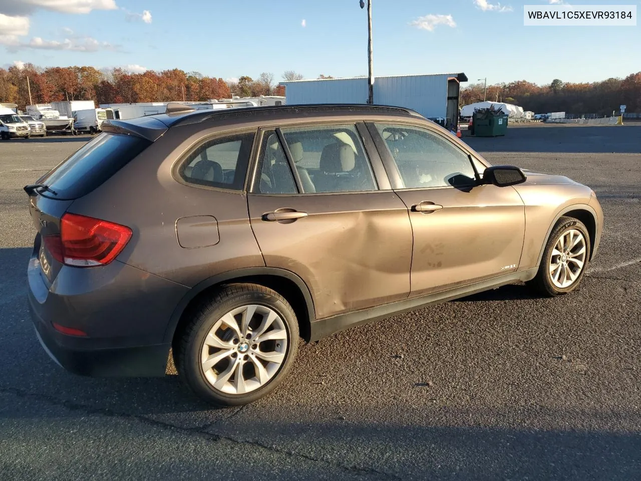 2014 BMW X1 xDrive28I VIN: WBAVL1C5XEVR93184 Lot: 80508814