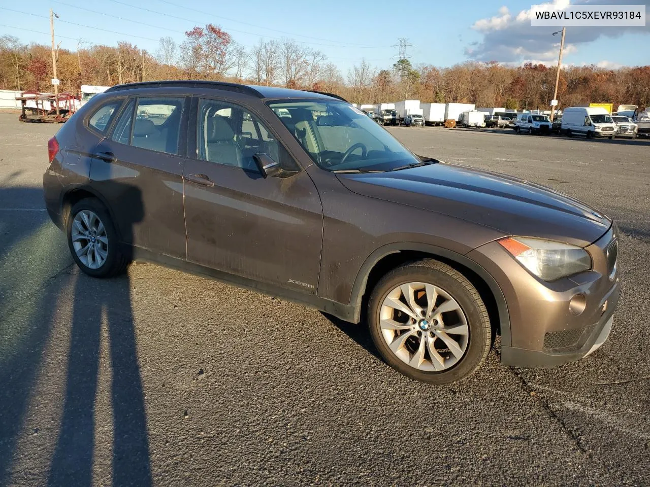 2014 BMW X1 xDrive28I VIN: WBAVL1C5XEVR93184 Lot: 80508814