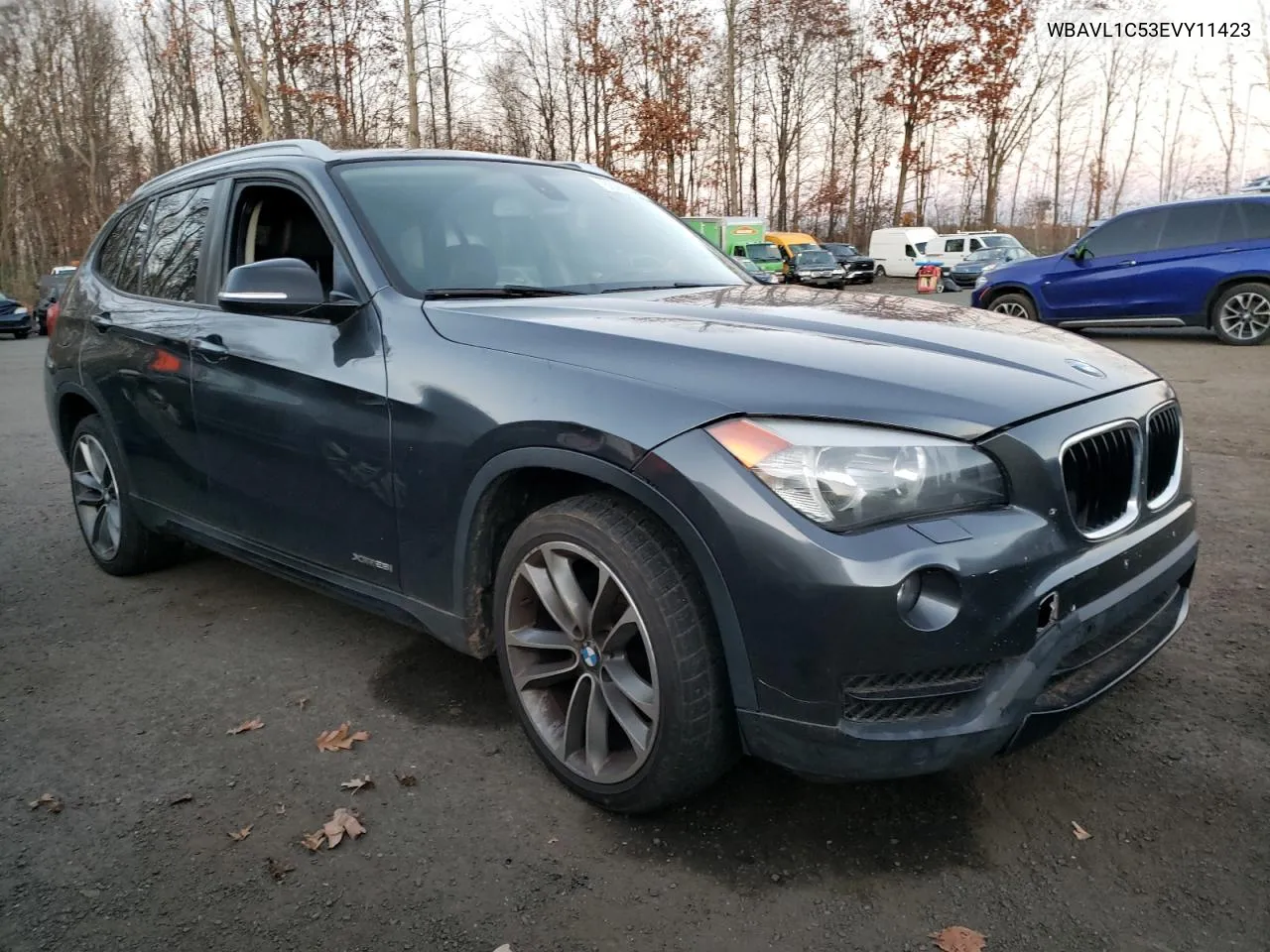 2014 BMW X1 xDrive28I VIN: WBAVL1C53EVY11423 Lot: 80888344