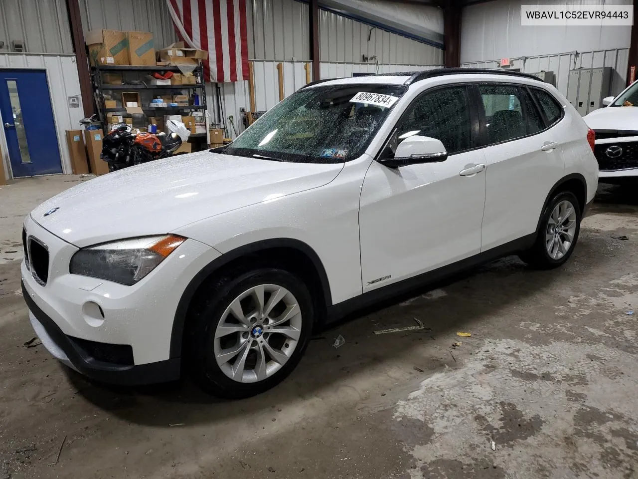 2014 BMW X1 xDrive28I VIN: WBAVL1C52EVR94443 Lot: 80967834