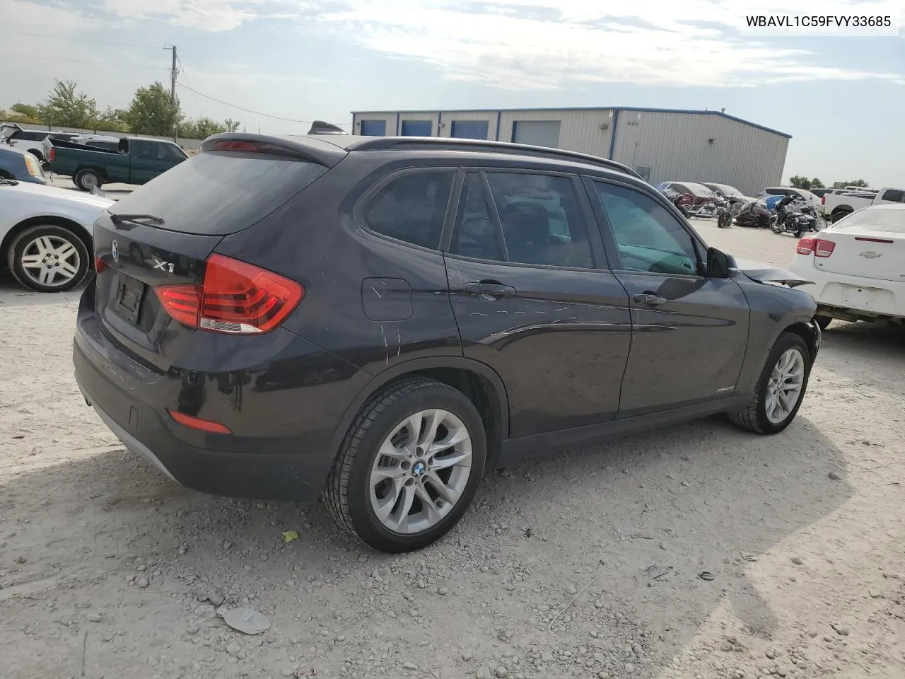 2015 BMW X1 xDrive28I VIN: WBAVL1C59FVY33685 Lot: 74832224