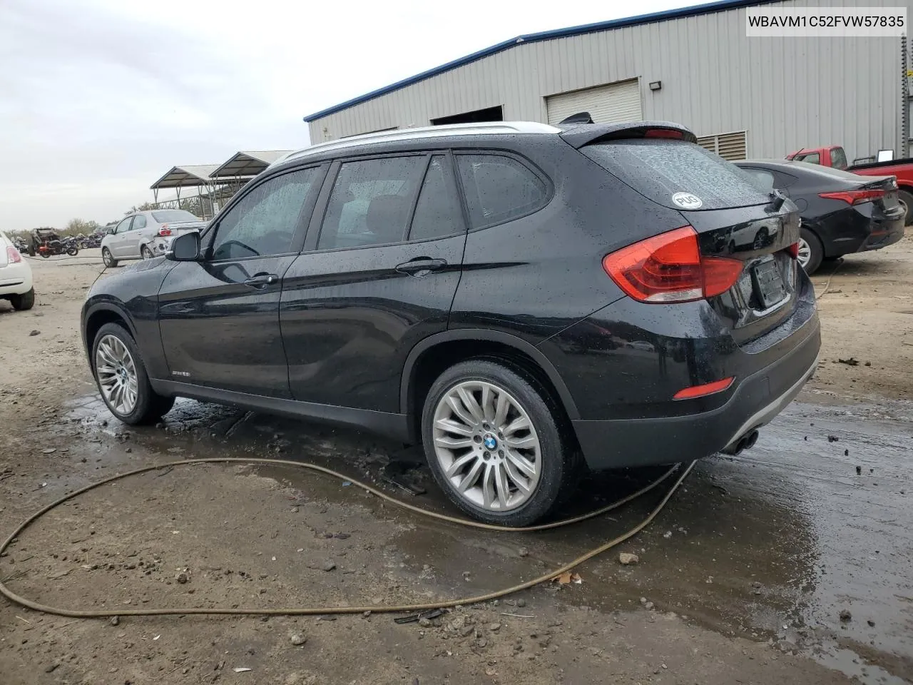 2015 BMW X1 Sdrive28I VIN: WBAVM1C52FVW57835 Lot: 78100294