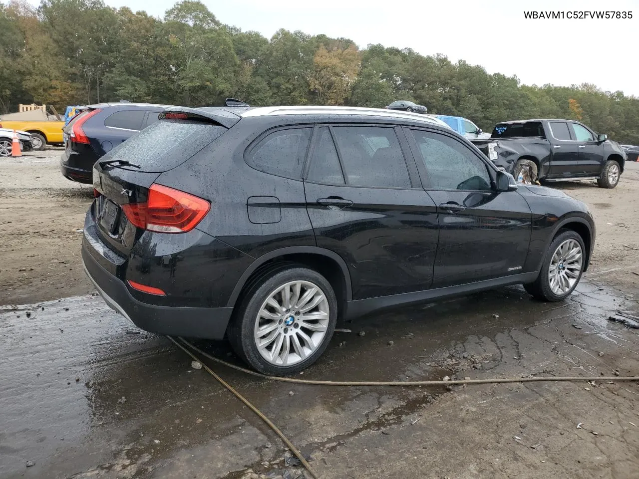 2015 BMW X1 Sdrive28I VIN: WBAVM1C52FVW57835 Lot: 78100294