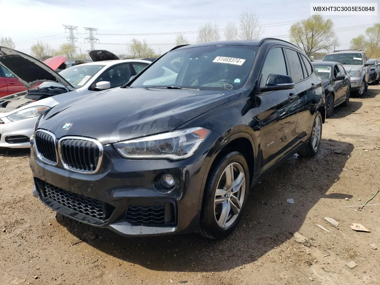 2016 BMW X1 xDrive28I VIN: WBXHT3C30G5E50848 Lot: 51469374