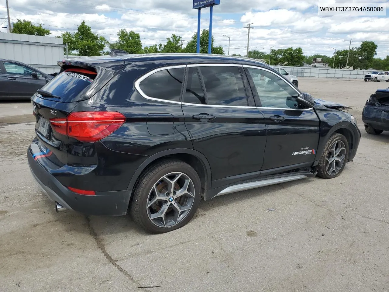 2016 BMW X1 xDrive28I VIN: WBXHT3Z37G4A50086 Lot: 53237704