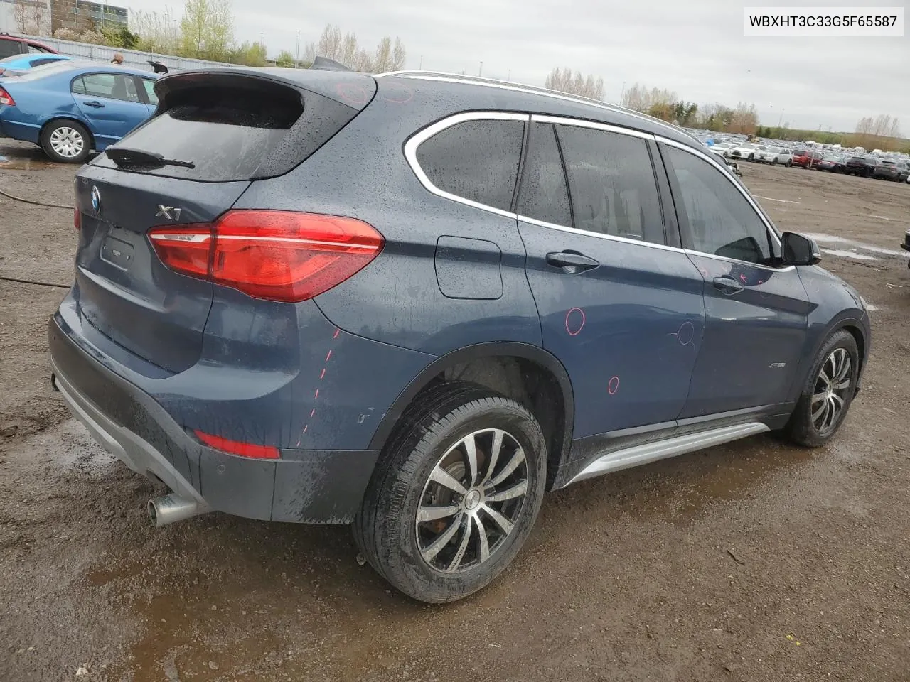 WBXHT3C33G5F65587 2016 BMW X1 xDrive28I