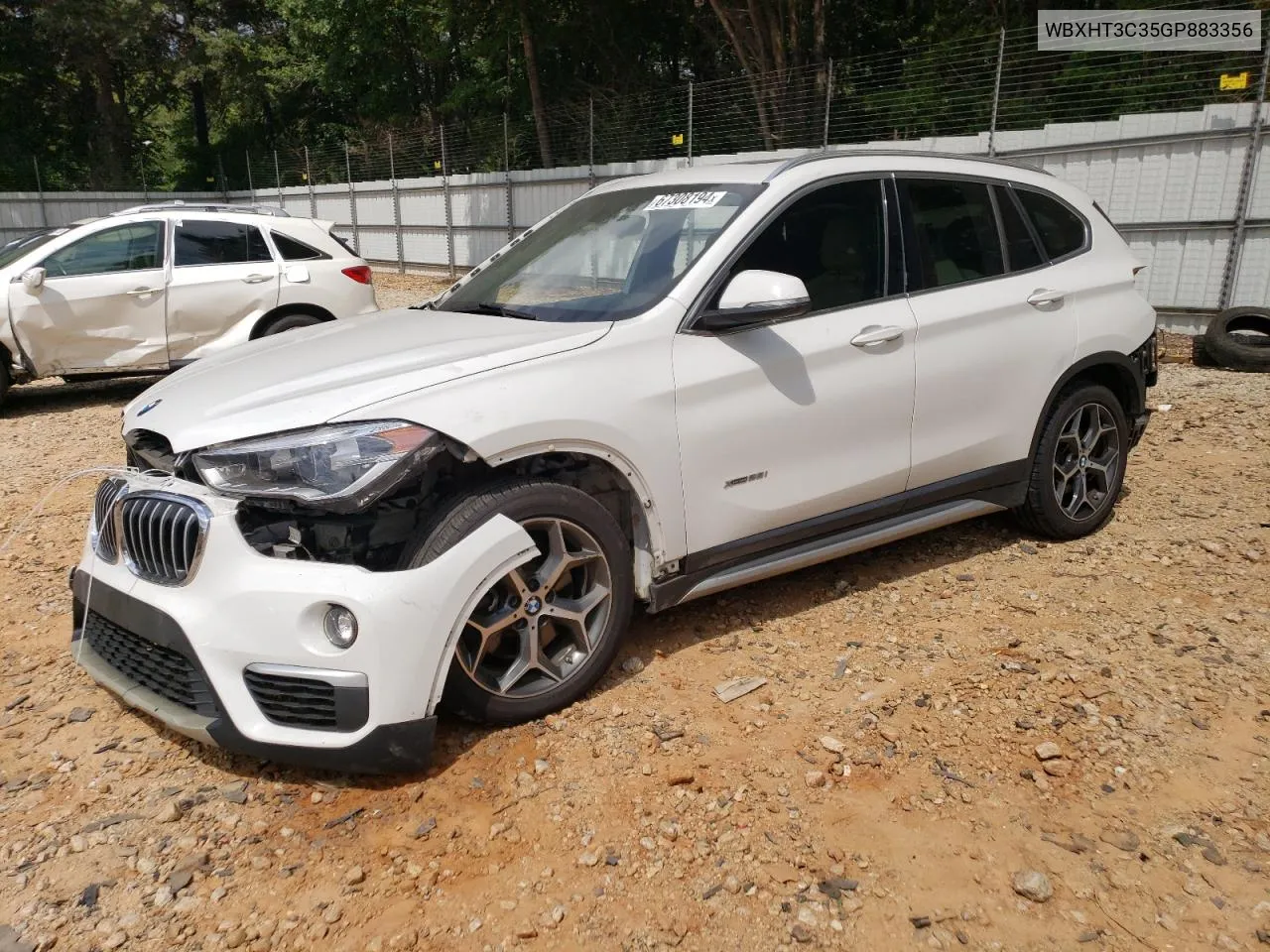 2016 BMW X1 xDrive28I VIN: WBXHT3C35GP883356 Lot: 67308194