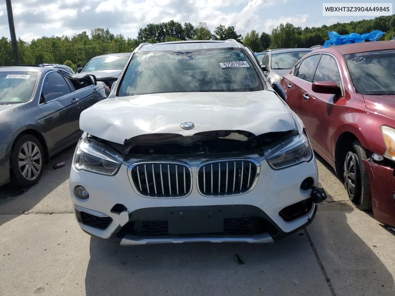 2016 BMW X1 xDrive28I VIN: WBXHT3Z39G4A49845 Lot: 67581904