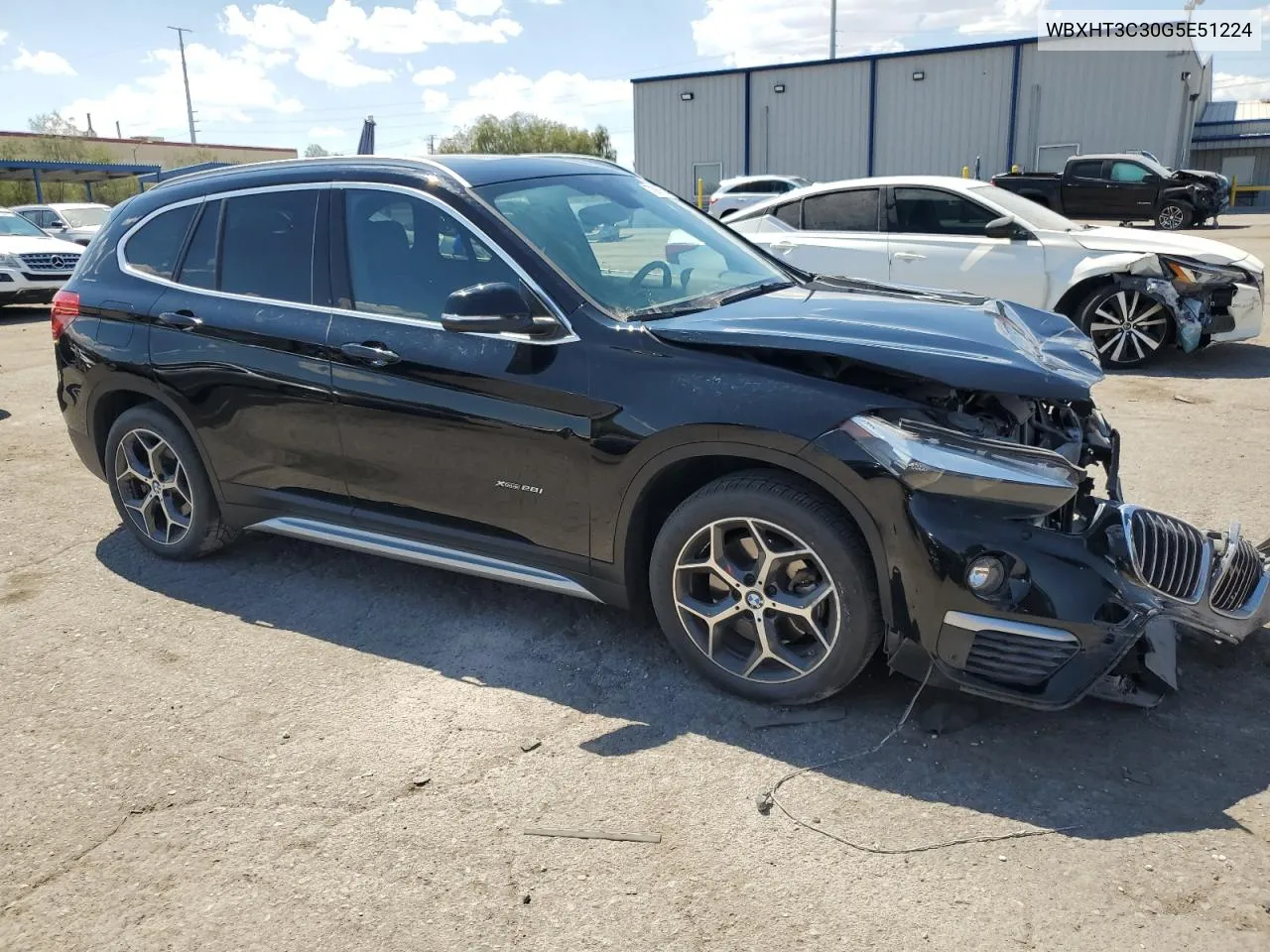 2016 BMW X1 xDrive28I VIN: WBXHT3C30G5E51224 Lot: 70085324