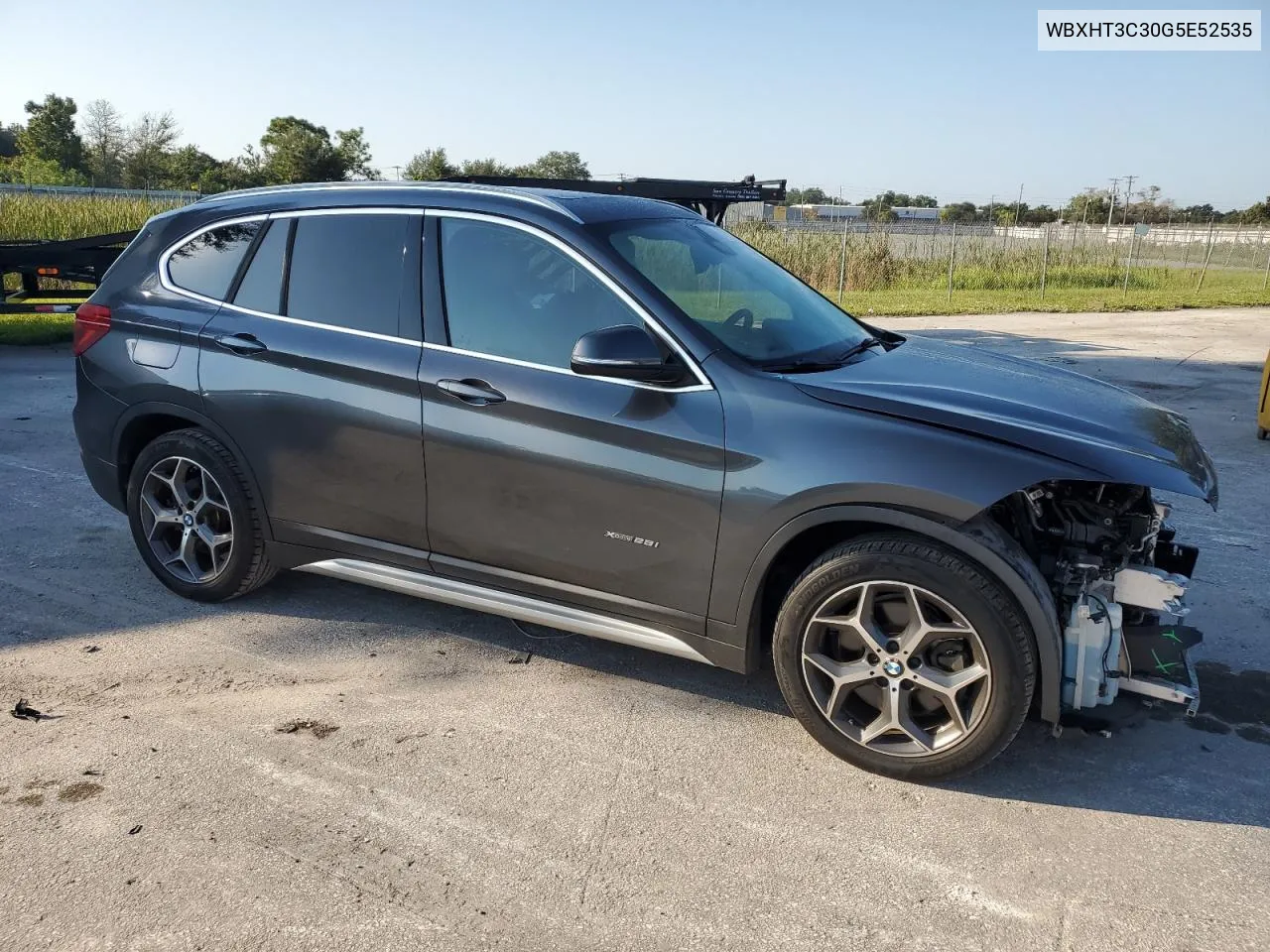 2016 BMW X1 xDrive28I VIN: WBXHT3C30G5E52535 Lot: 71705904