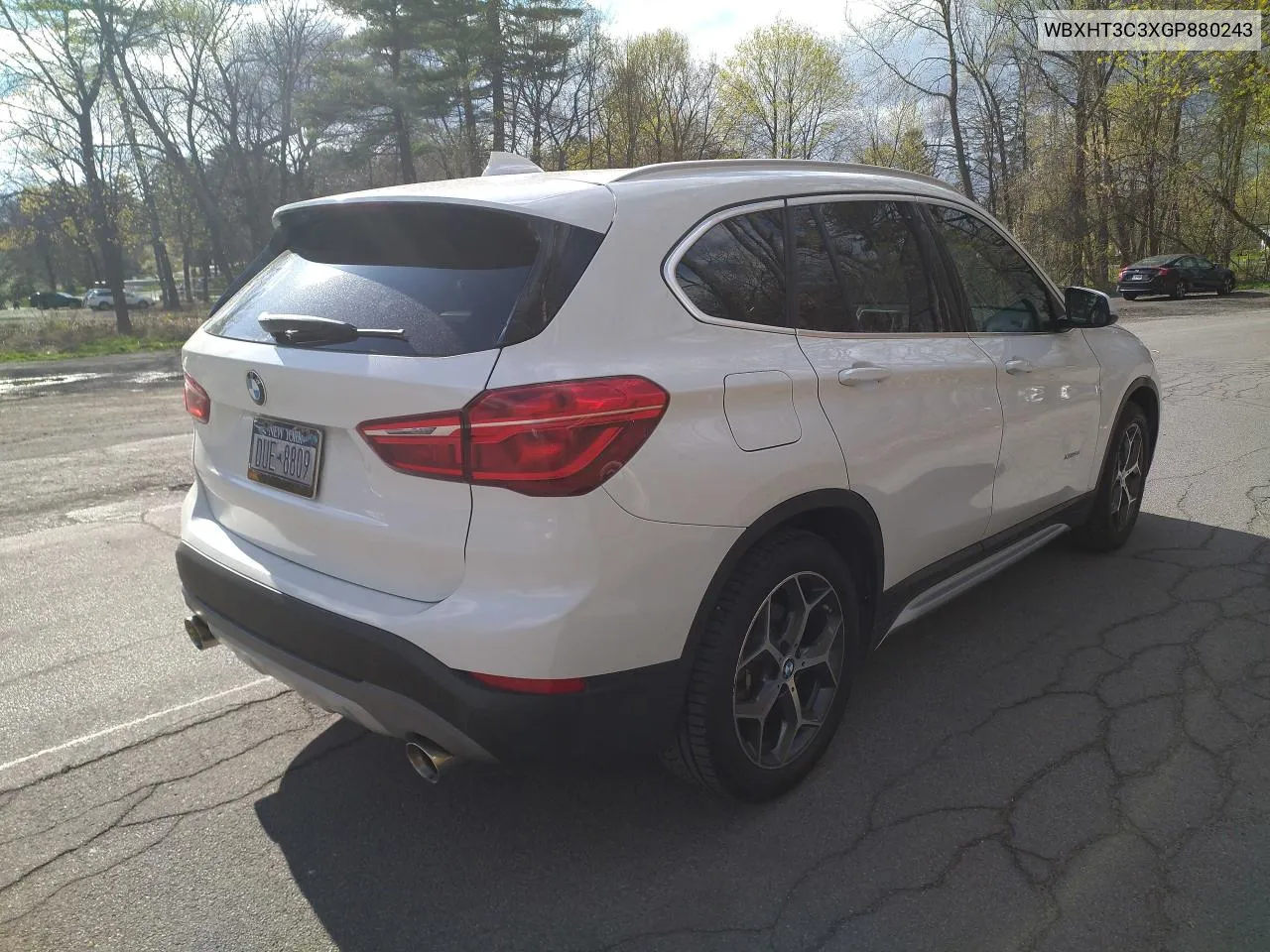 2016 BMW X1 xDrive28I VIN: WBXHT3C3XGP880243 Lot: 73131734