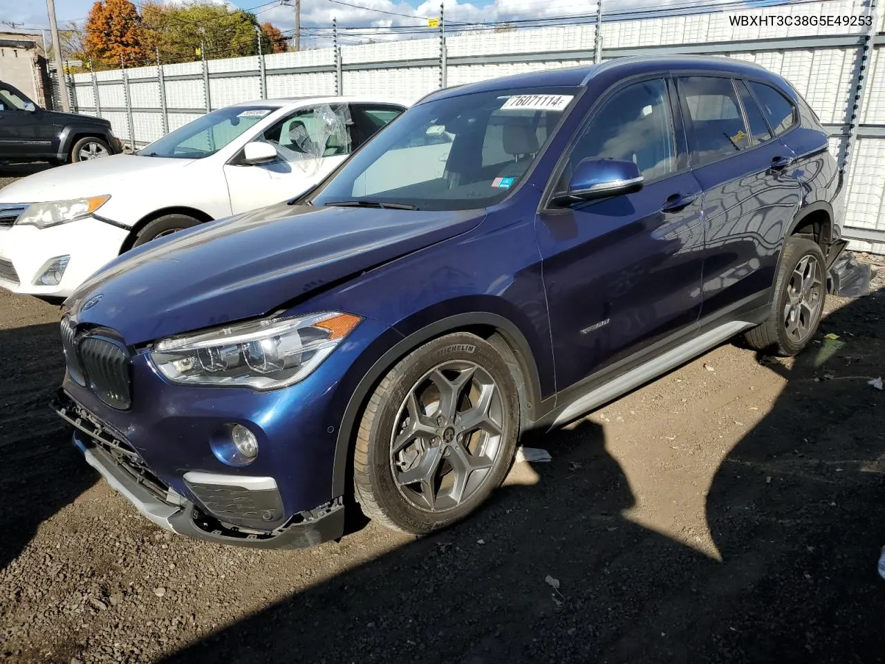 2016 BMW X1 xDrive28I VIN: WBXHT3C38G5E49253 Lot: 76071114